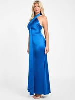 Aretha Draped Maxi Dress