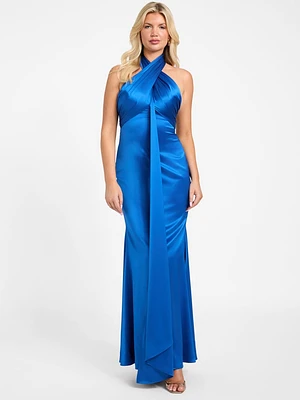 Aretha Draped Maxi Dress
