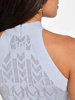 Billie Monogram Sweater Top
