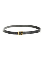 Bree Crocodile Skinny Belt