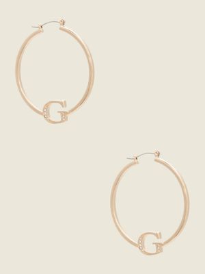 Logo Hoop Earrings