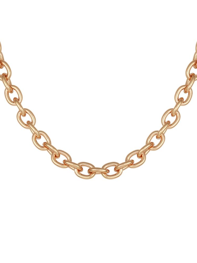 Gold-Tone Chunky Chain Necklace