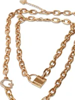 Gold-Tone Chain Necklace Set