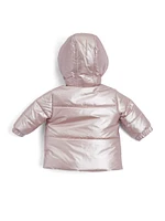 Metallic Puffer Coverall (0-24M)