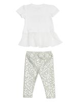 Iridescent Leopard Logo Tee and Leggings Set (3-24M)