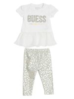 Iridescent Leopard Logo Tee and Leggings Set (3-24M)