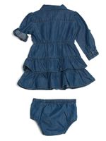 Tiered Denim Dress (3-24M)