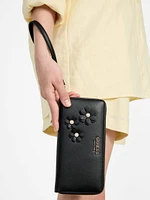 Zaria Large Zip-Around Wallet