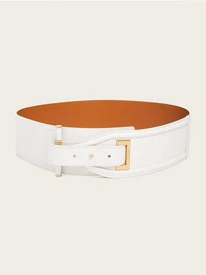 Wide Leather Belt