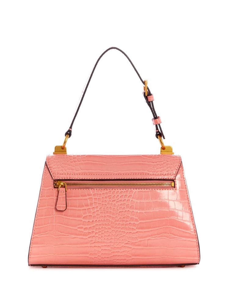 GUESS Stephi Top-Handle Flap Bag