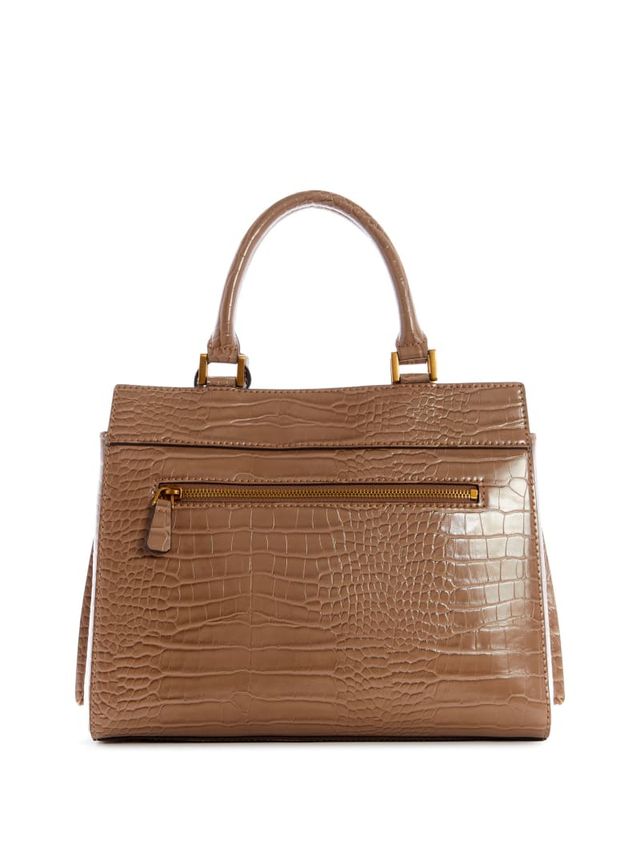 Guess Katey Luxury Satchel - Nottingham Wash – La Dee Dah Boutique