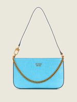 Katey Mini Croc Shoulder Bag