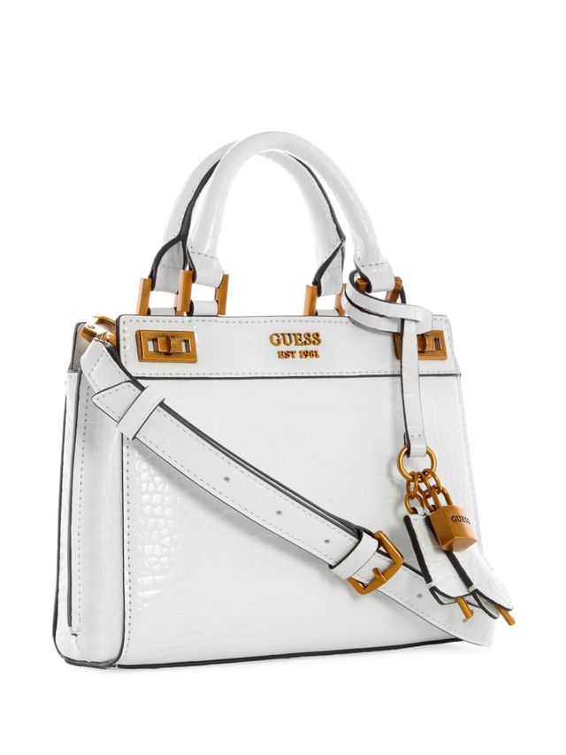 GUESS Kristle Python Mini Satchel