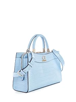 Nell Croc Girlfriend Satchel