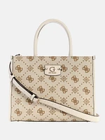 Neda Jacquard Logo Tote