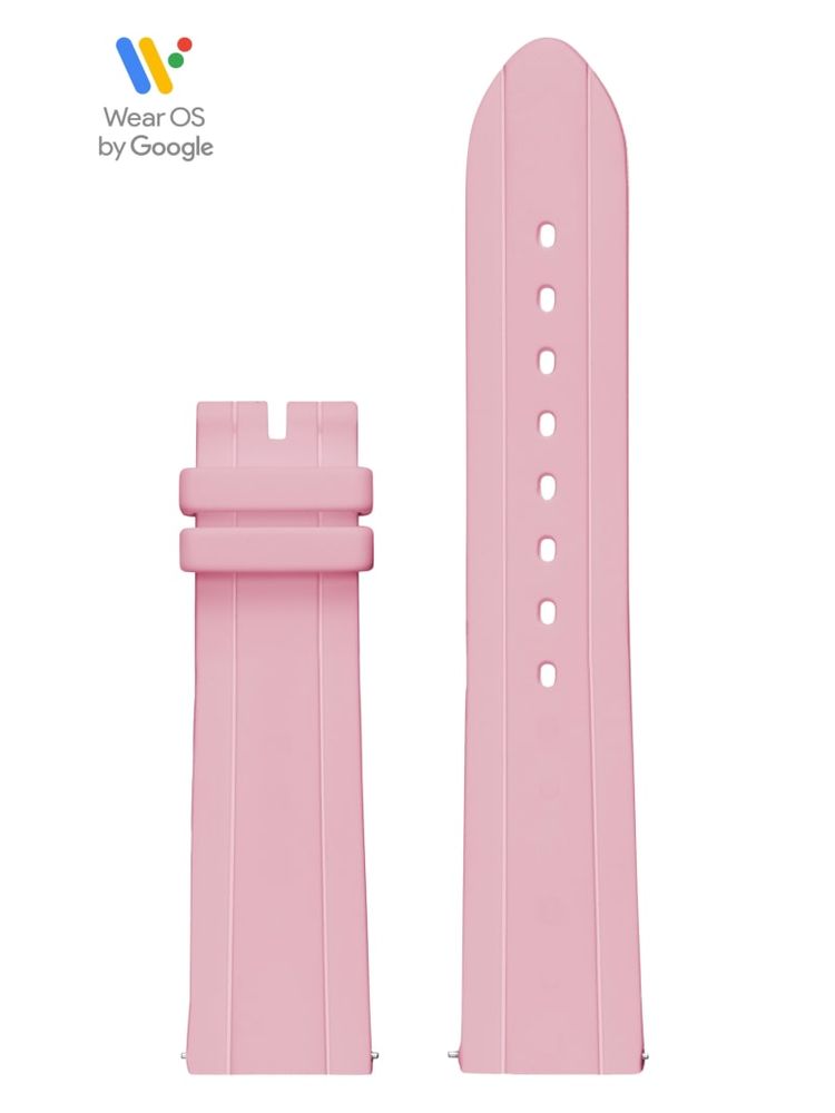 41mm Pink Silicone GUESS Connect Smartwatch Touch Strap