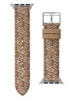 G-Cube Brown Leather 38-40 mm Band for Apple Watch®