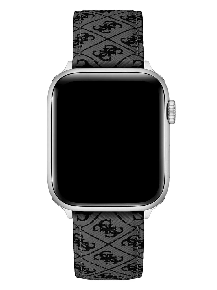 Logo Leather 38-40 mm Band for Apple Watch