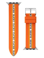 Monogram Tape Orange Silicone 42-44 mm Band for Apple Watch®