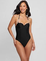 Embellished One-Piece Swimsuit