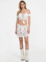 Crochet Mini Skirt