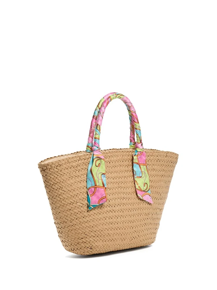 Straw Beach Tote