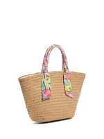 Straw Beach Tote