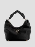 Velina Satin Hobo Bag