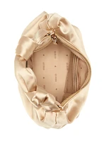 Velina Satin Hobo Bag