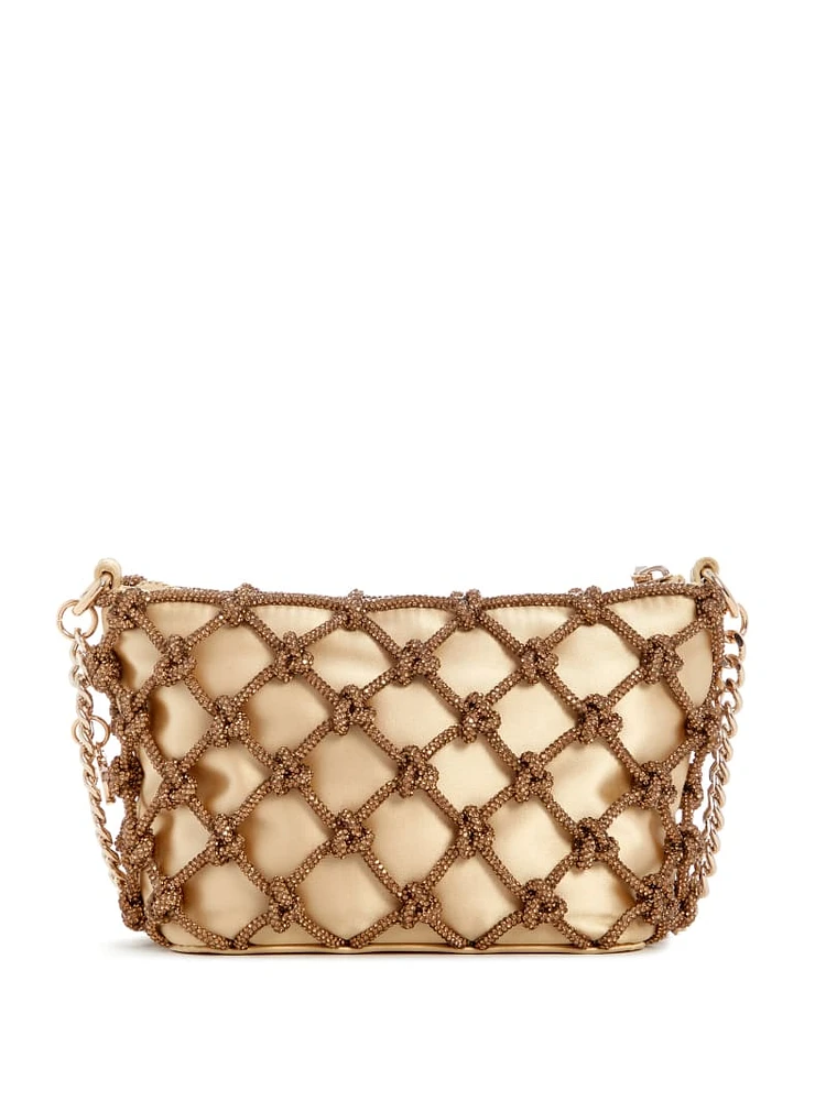 Zalina Top-Zip Shoulder Bag