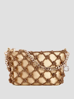Zalina Top-Zip Shoulder Bag