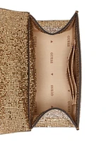 Zalina Mini Glitter Top-Handle Bag
