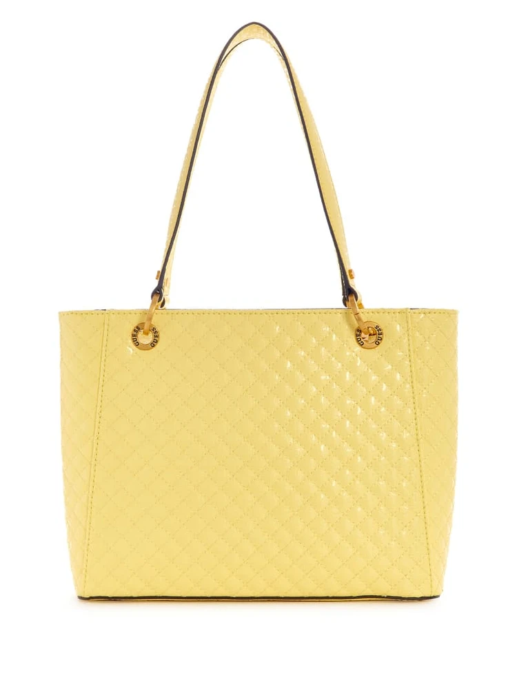 Nerina Small Quilted Noel Tote