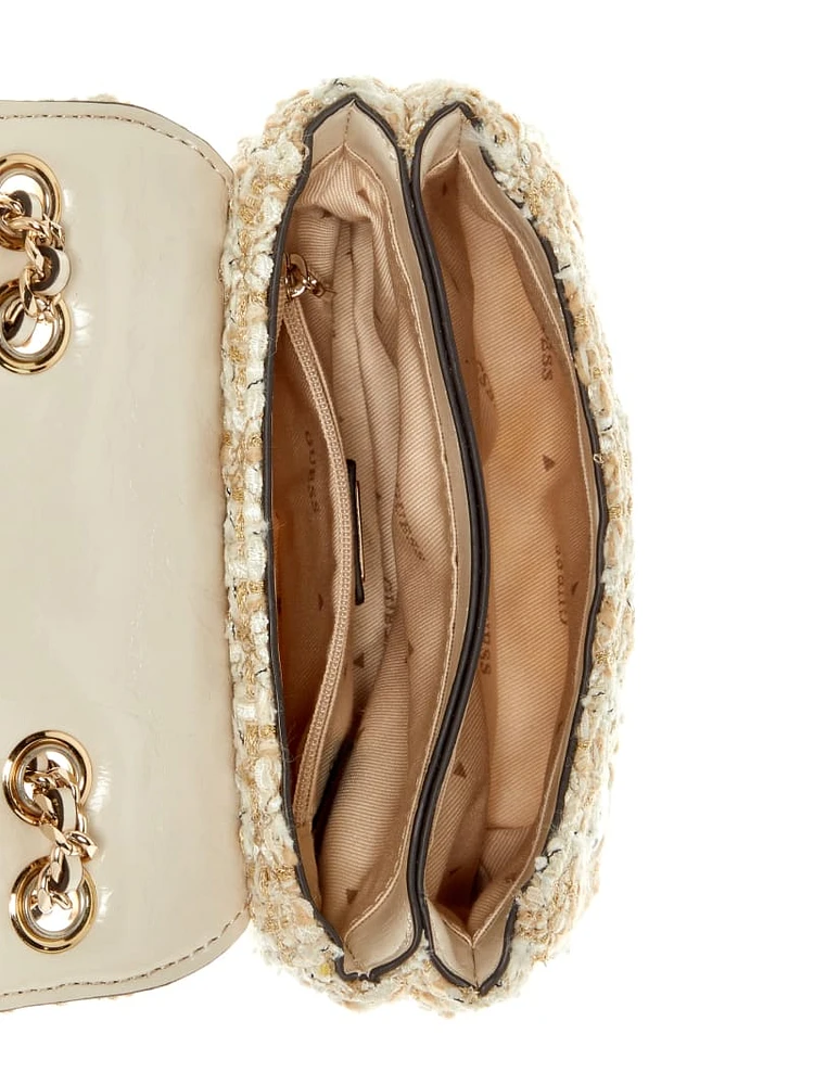 Giully Tweed Mini Convertible Crossbody