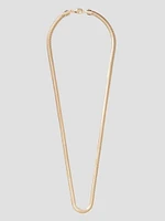 Gold-Tone Snake Chain Necklace