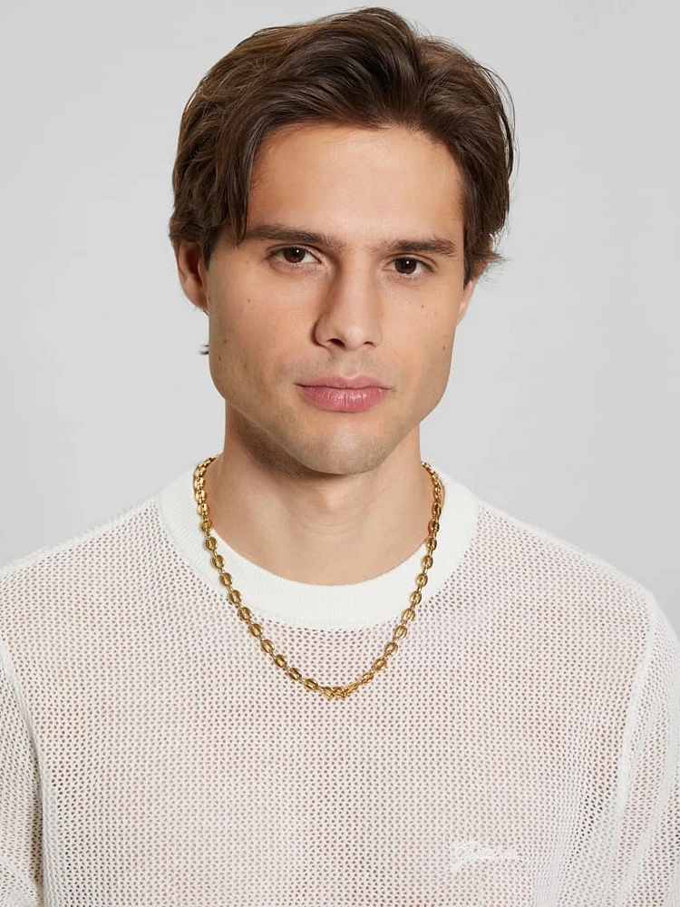 Gold-Tone Chain Necklace