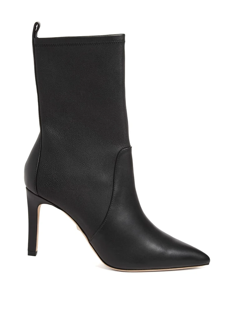 Mavrik Leather Ankle Bootie