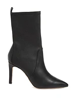 Mavrik Leather Ankle Bootie