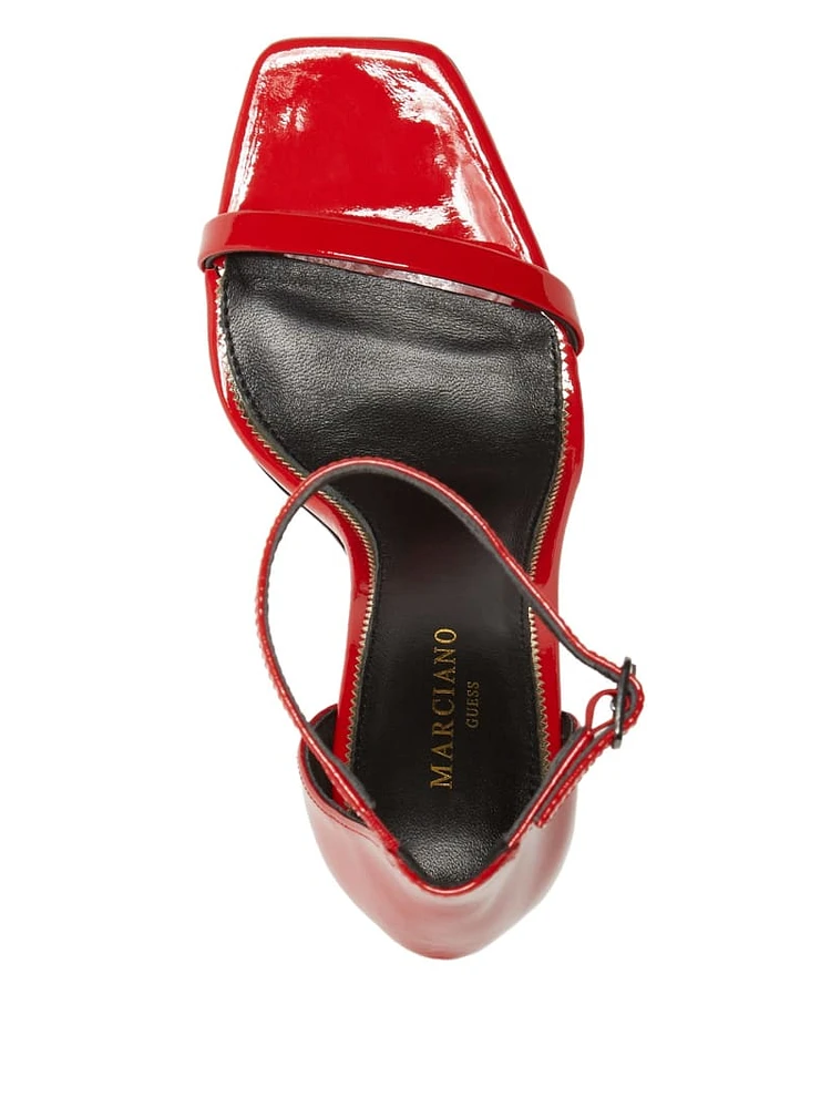 Revel Patent Leather Heel