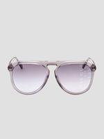 Clear Aviator Sunglasses