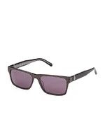 Myles Plastic Square G Cube Sunglasses
