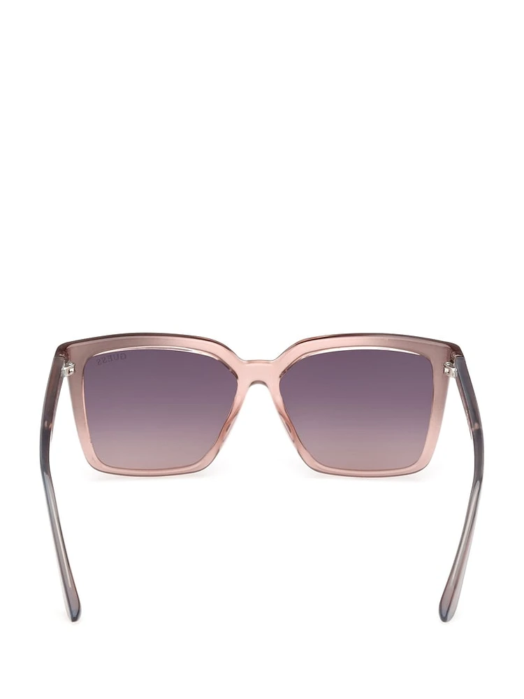 Madelyn Retro Square Sunglasses