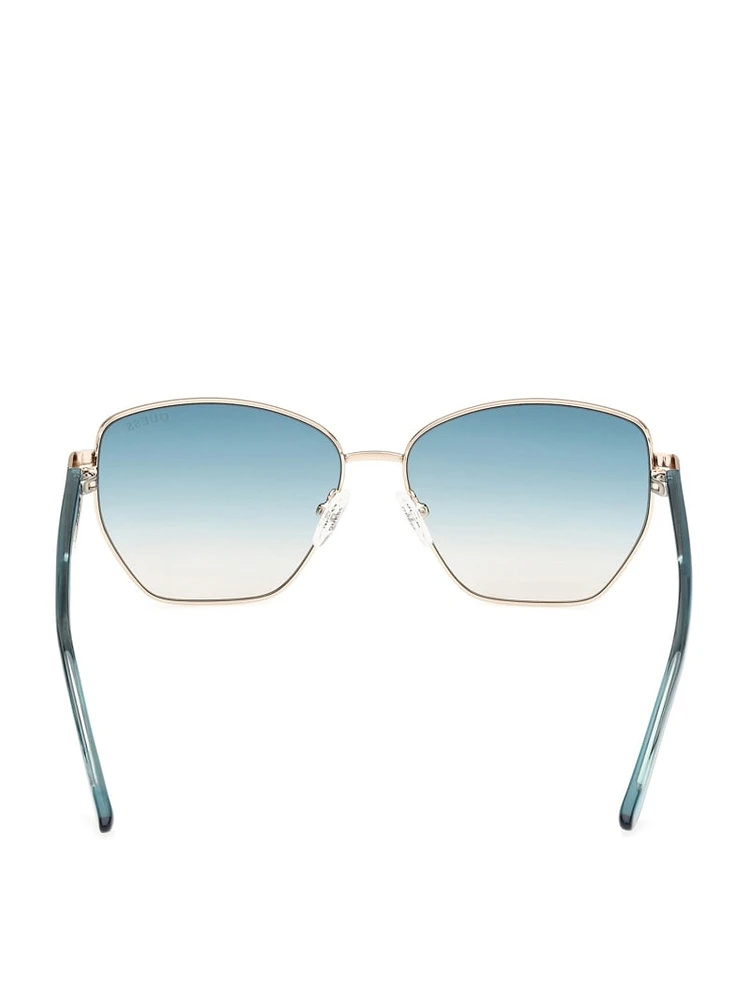 Josey Butterfly Peony Sunglasses