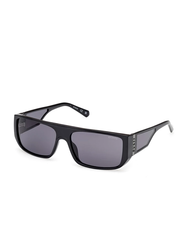 Damian Square Plastic Sunglasses