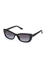 Cat-Eye Plastic Sunglasses