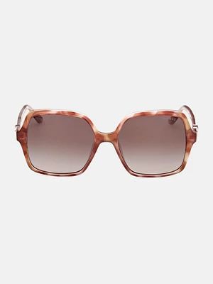 Oversized Plastic Square Sunglasses