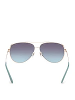 Aviator Metal Sunglasses