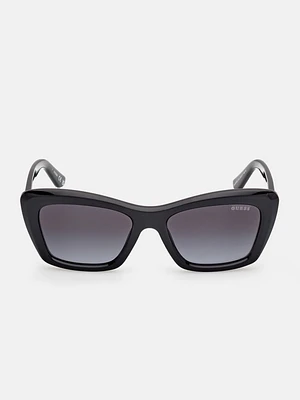 Plastic Rectangular Sunglasses