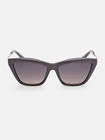 Cat-Eye Signature Plastic Sunglasses