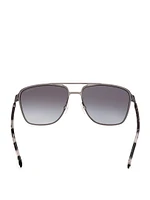 Metal Aviator Sunglasses